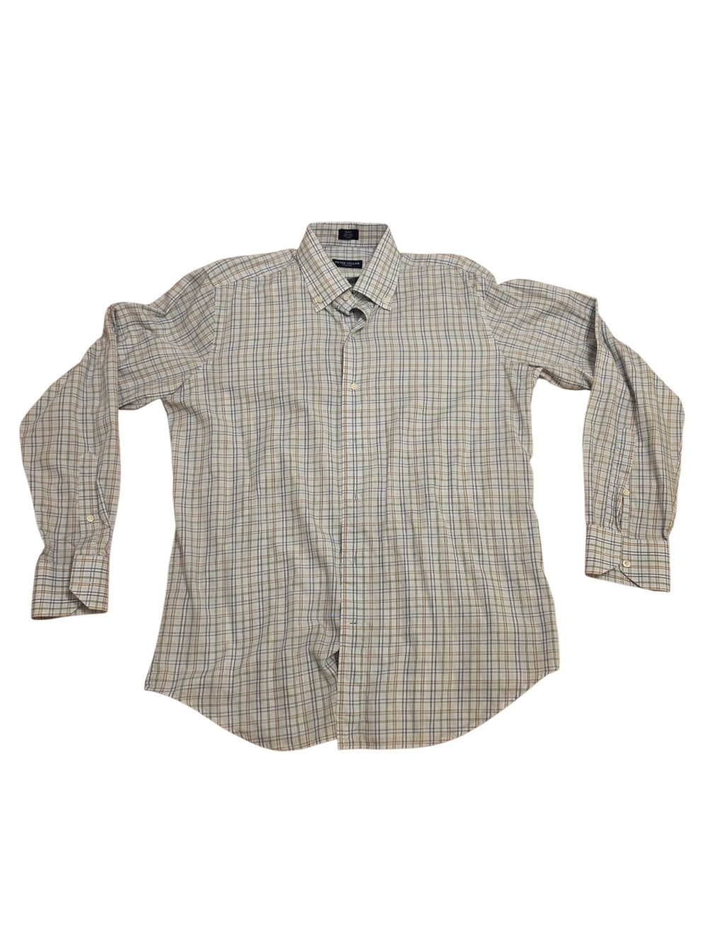 Peter Millar Shirt Men's Plaid Long Sleeve